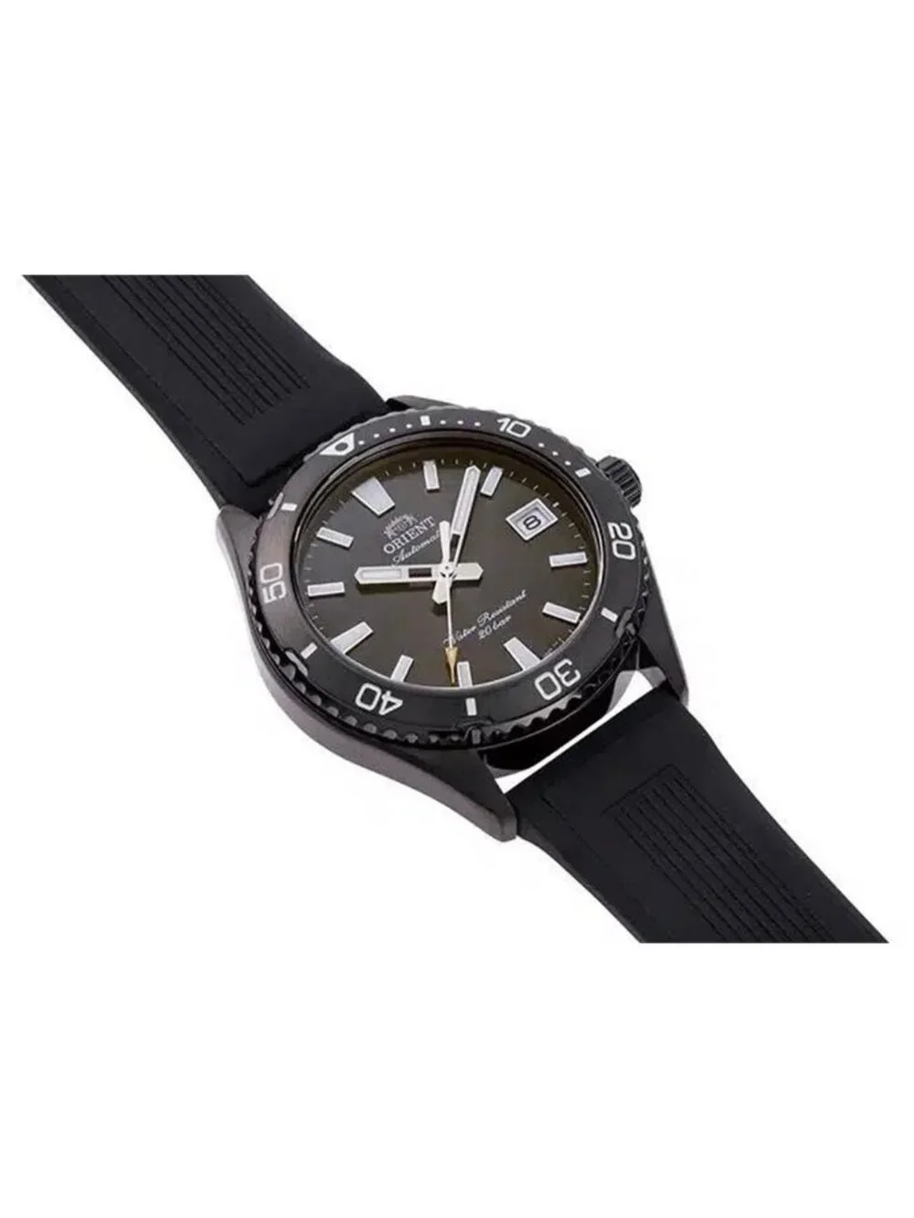 NWT Orient Mako Automatic Black Dial Men's Watch Ra-Ac0q10n30b